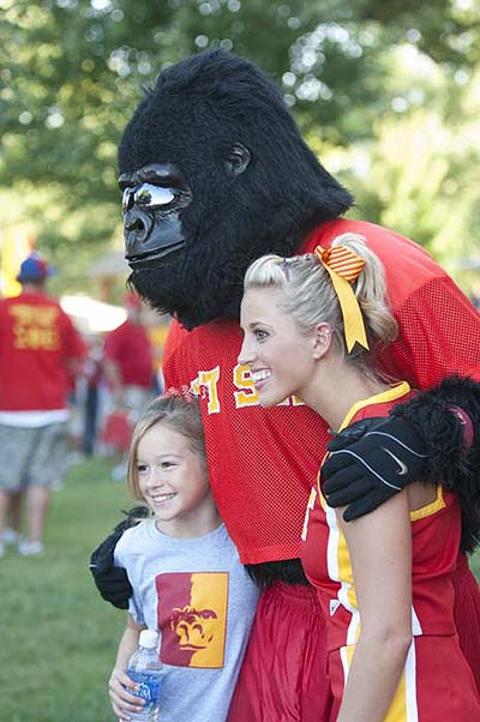 Gus kid cheerleader