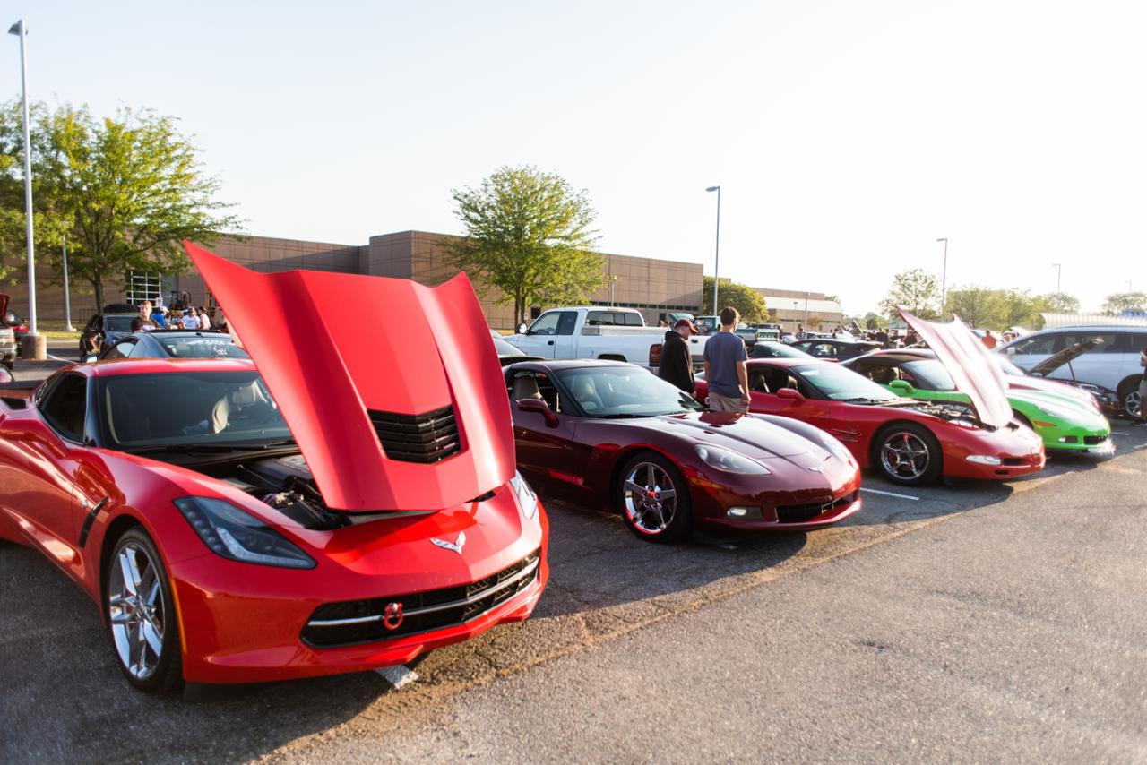 Automotive Department Car Show at Pittsburg State University Kansas Technology