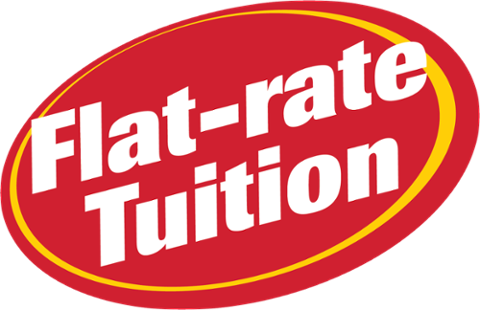 Flat rate tuition badge
