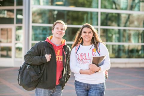 Honors college students