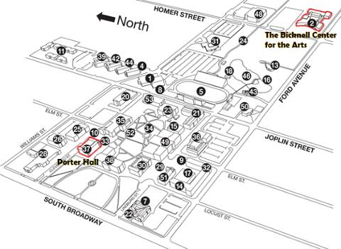 Porter Hall Map