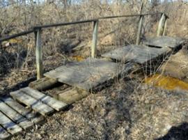 bridge at Monahan Outdoor Education Center