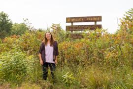 Dr. Dixie Smith at field station