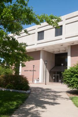 Heckert-Wells west entrance