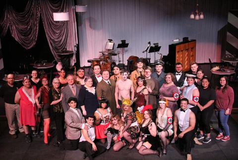 cabaret cast and crew