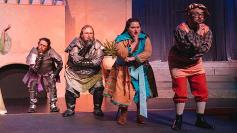 Once Upon a Mattress theatre production