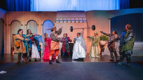 Once Upon a Mattress theatre production