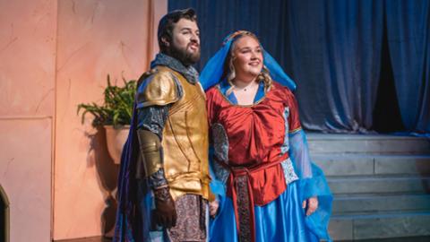 Once Upon a Mattress theatre production