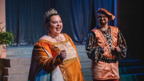 Once Upon a Mattress theatre production