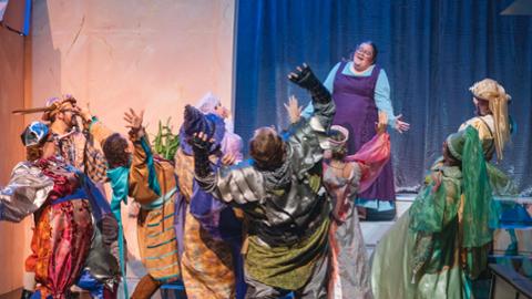 Once Upon a Mattress theatre production