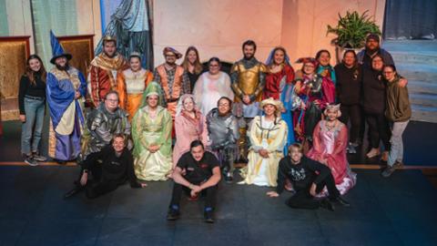 Once Upon a Mattress theatre production