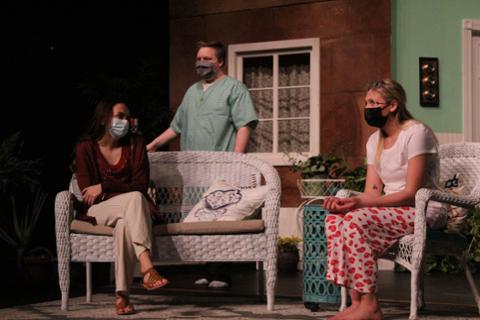 scene from Vanya and Sonia and Masha and Spike