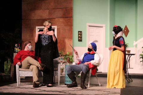 scene from Vanya and Sonia and Masha and Spike