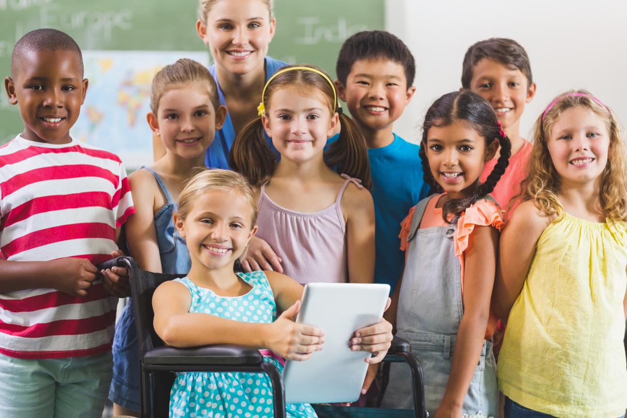 Group of School Children