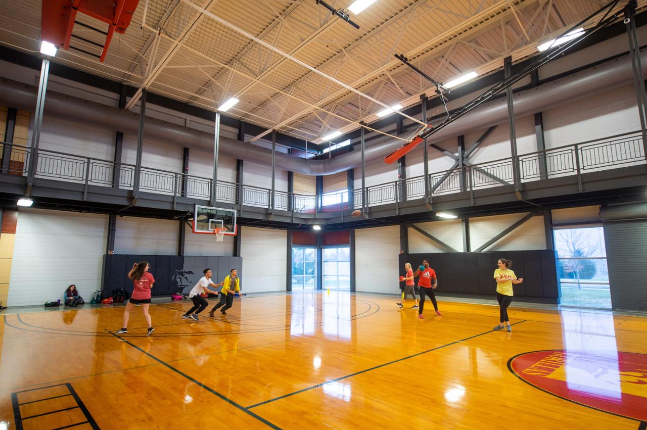 Students Playing Ball