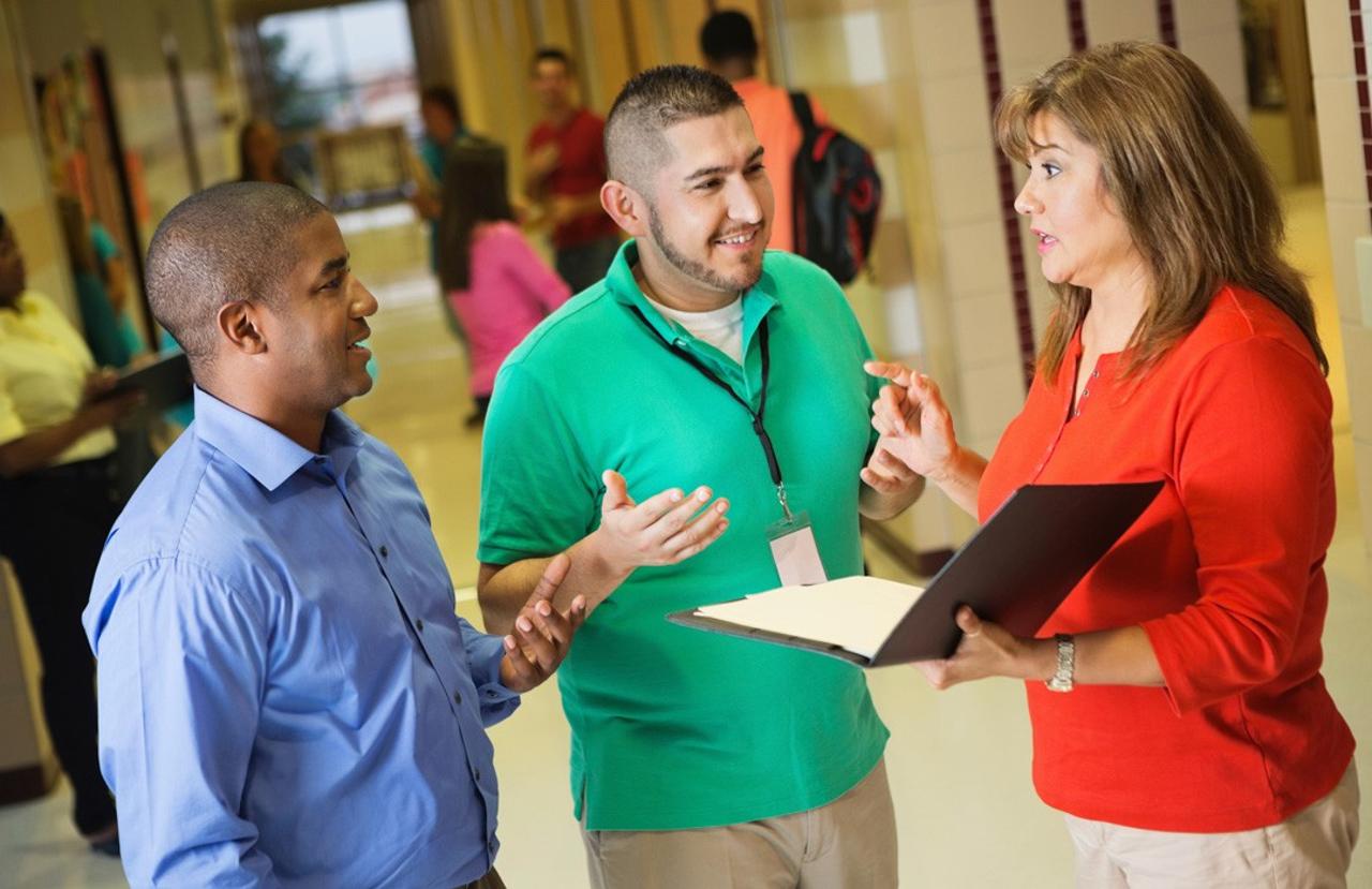 Three Education Professionals