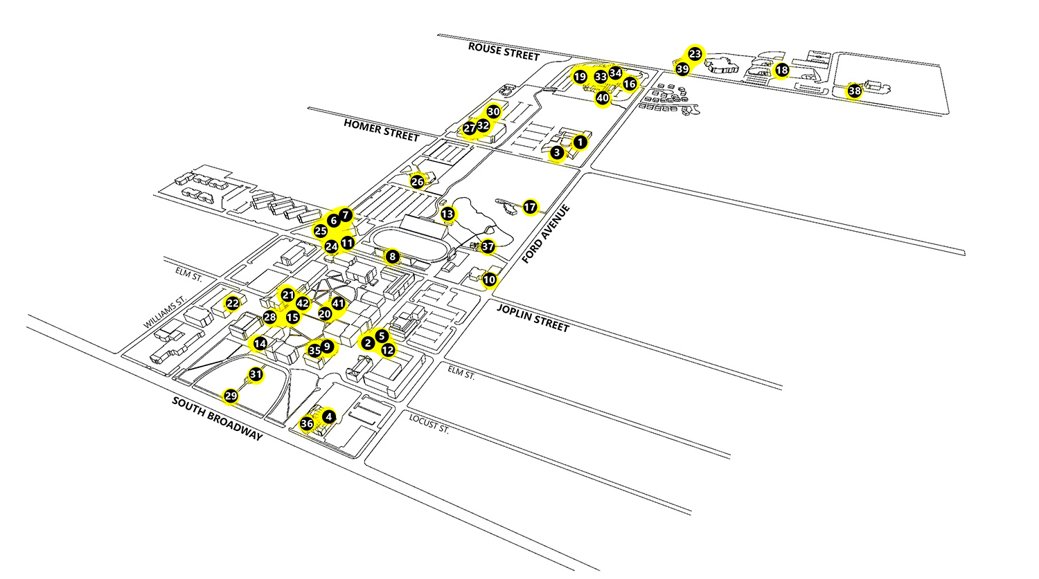 TAG Location Map 