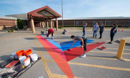 Mural crosswalks