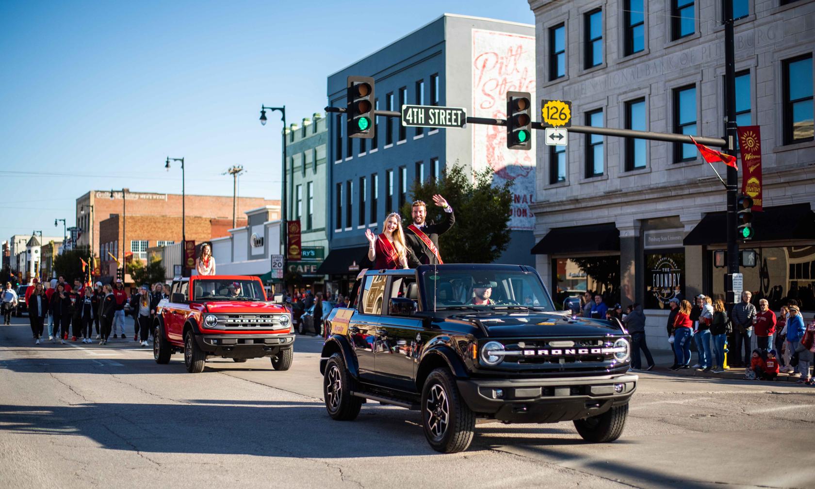 Homecoming parade