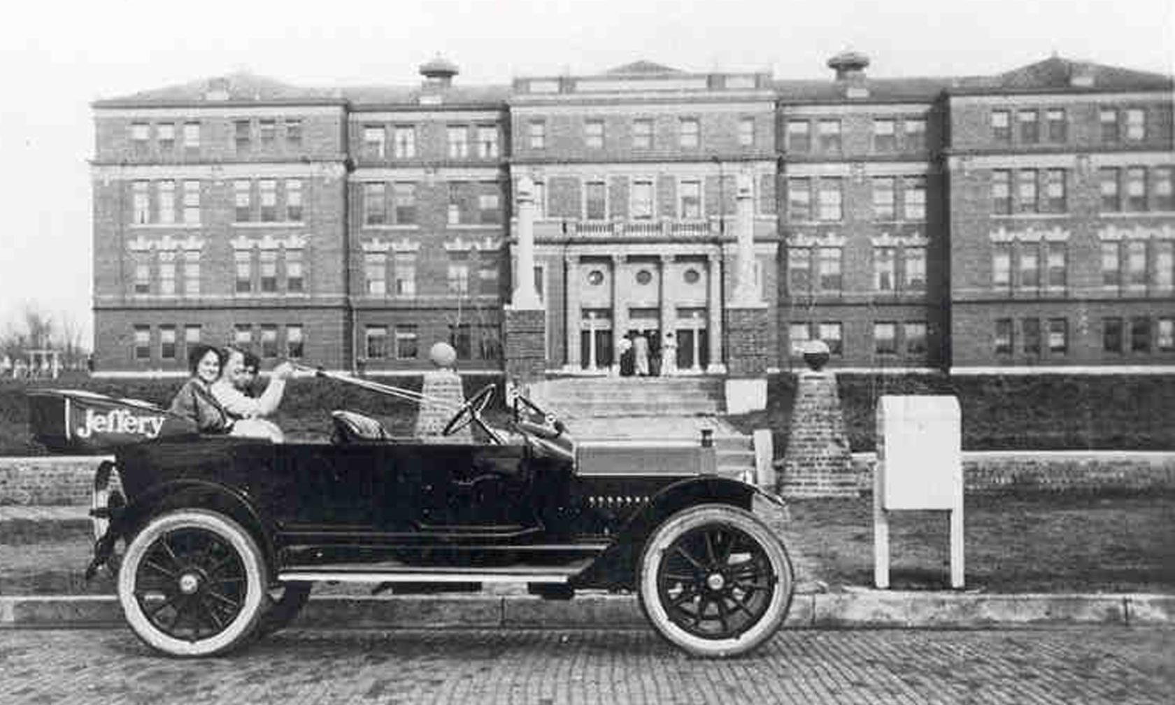 Russ Hall with Model T
