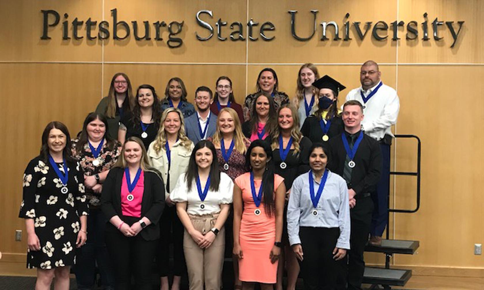 Phi Kappa Phi inductees