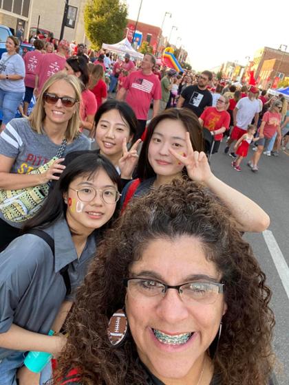 Friendship family pep rally