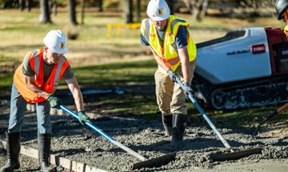 Construction cart path