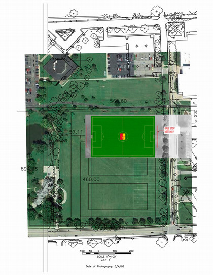 Soccer pitch