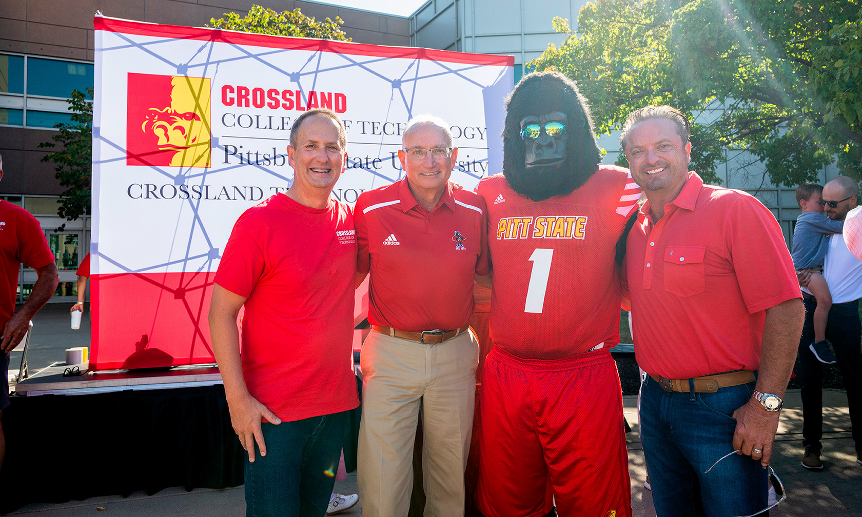 Crossland and PSU representatives