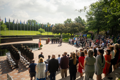 ROTC ceremony