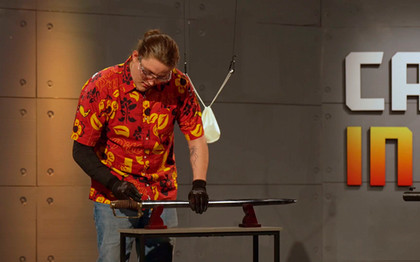cast in steel