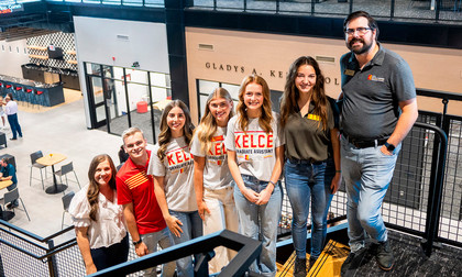 Kelce students and faculty