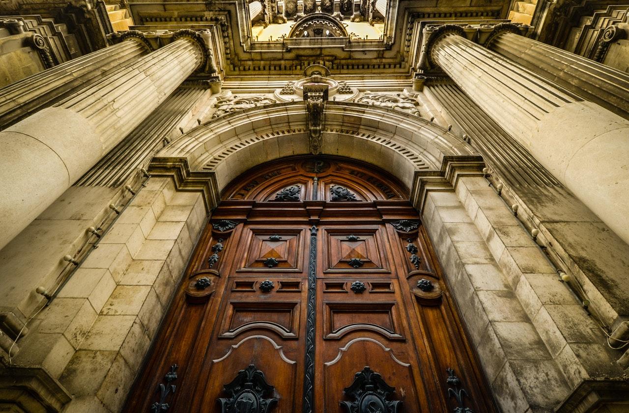 Old doorway entry