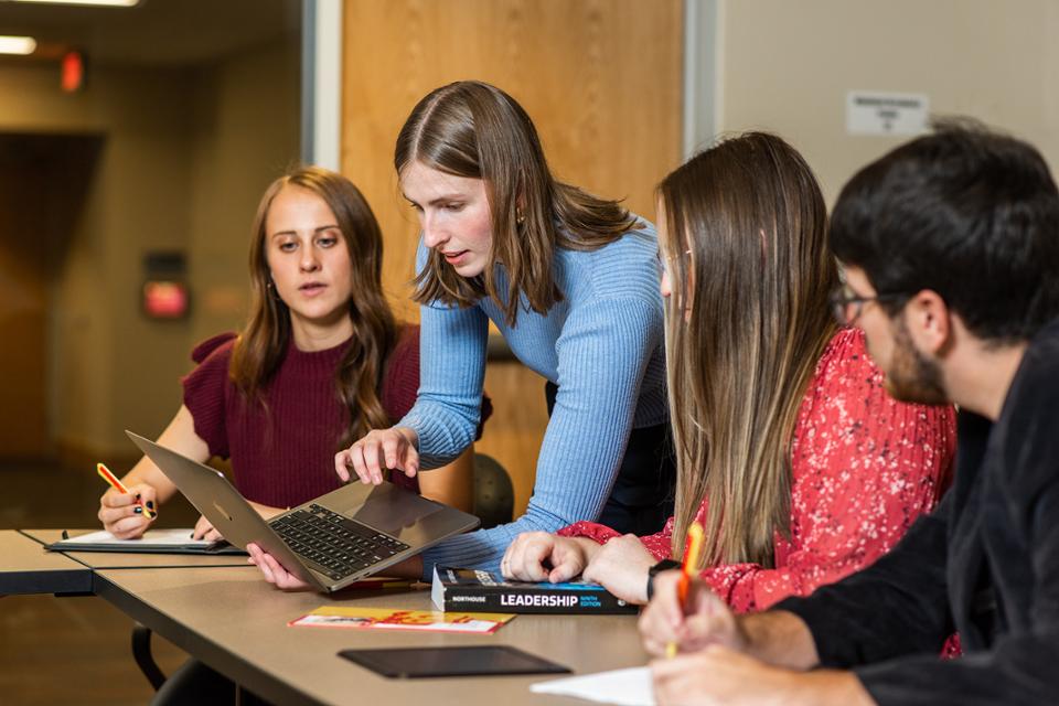 marketing students