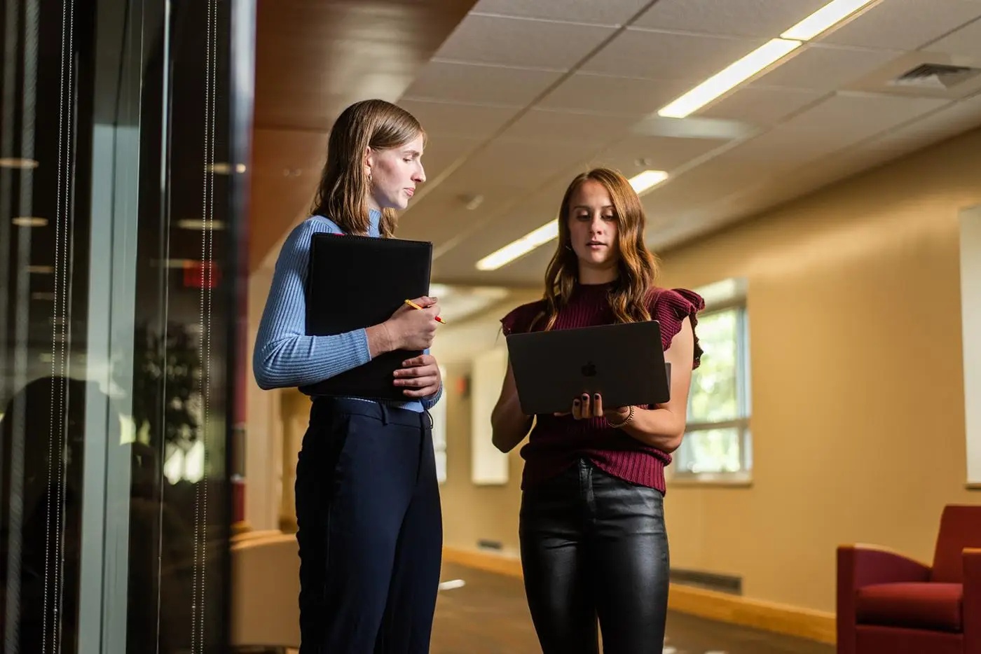 Business Students at PSU