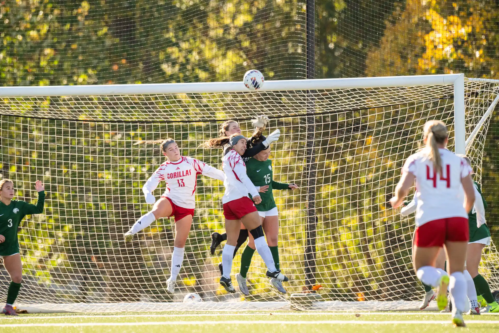 Womens soccer players at pitt state