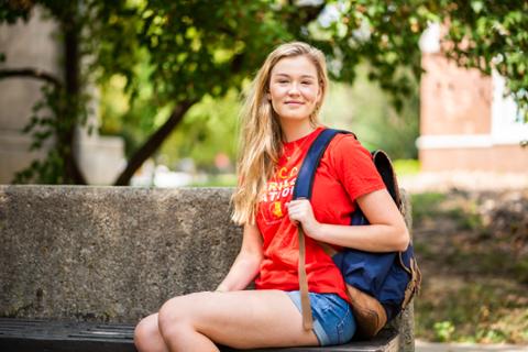 College student earns undergrad degree at Pitt State