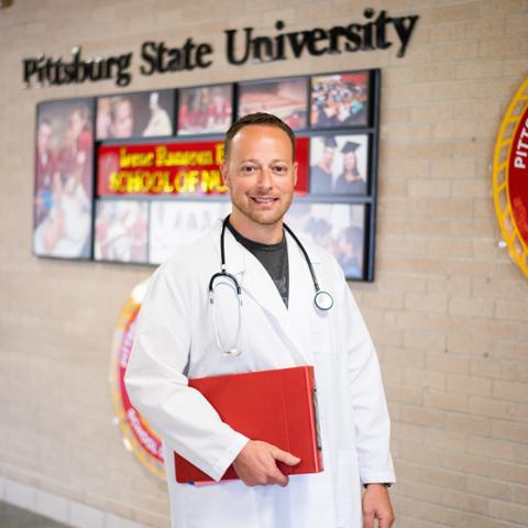 Doctorate nursing student at Pitt State