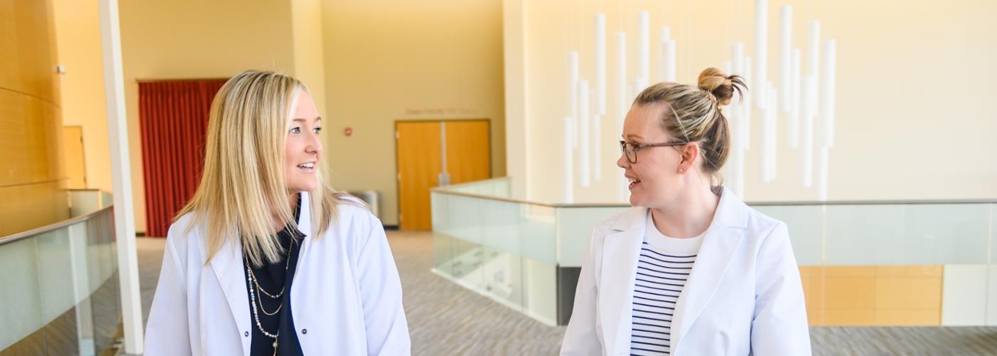 two nursing students