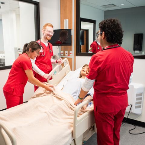 Nursing Simulation Lab Classroom Pittsburg State University