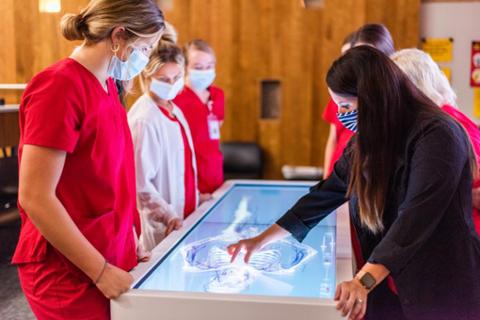 Nursing Anatomage Table at Pittsburg State University Irene Ransom Bradley School of Nursing