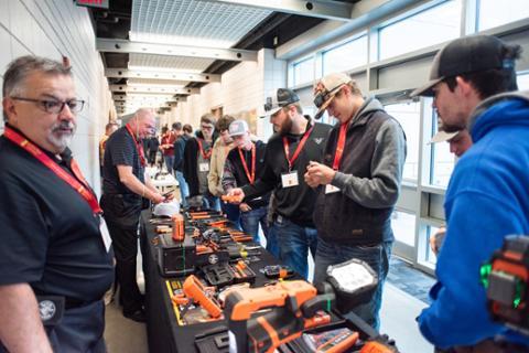 Construction and Engineering students attend expo at Pittsburg State