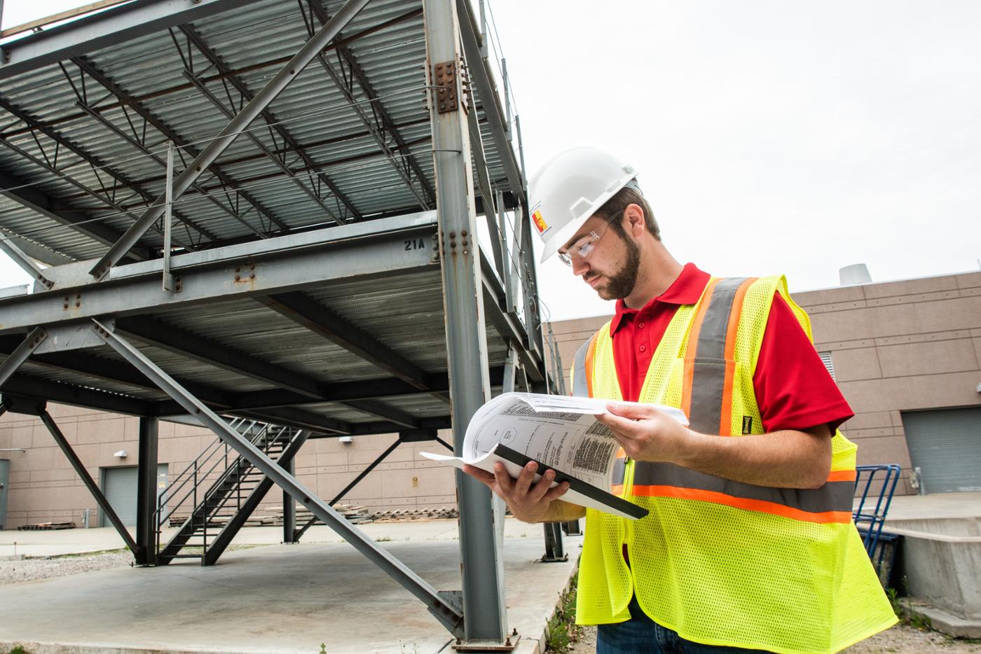 construction management degree student at Pittsburg State University