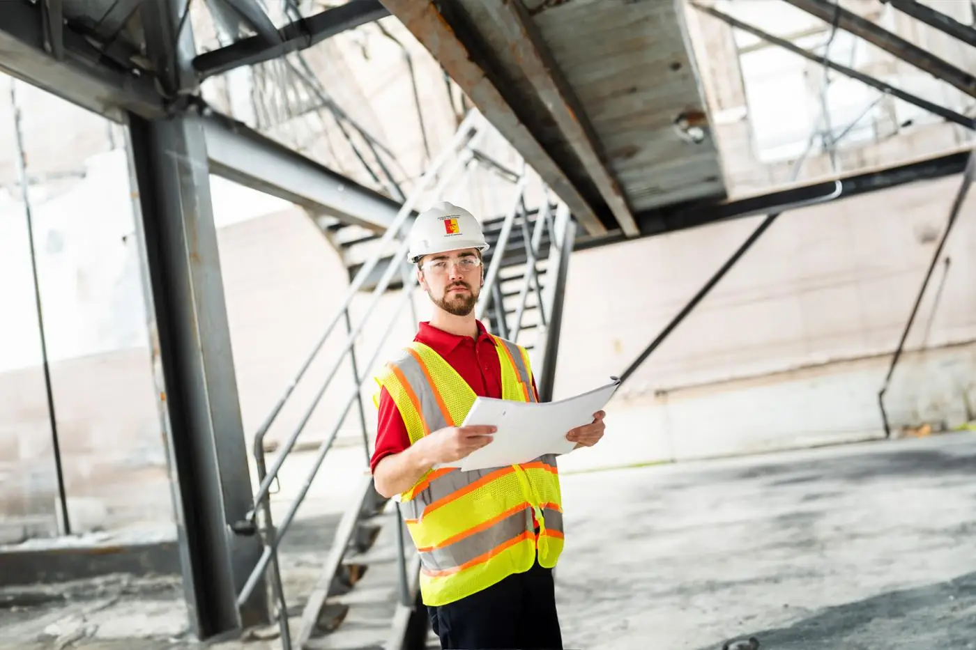 Construction student