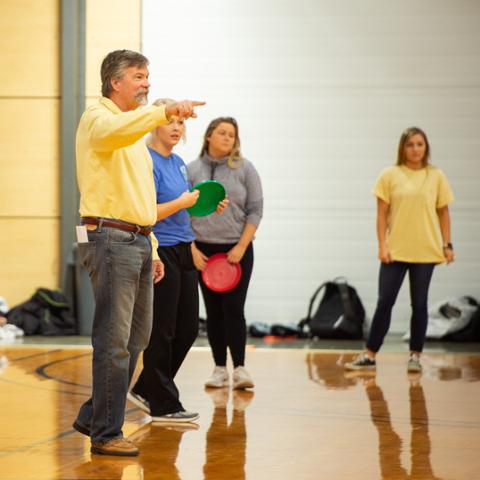 PE college students at Pitt State University