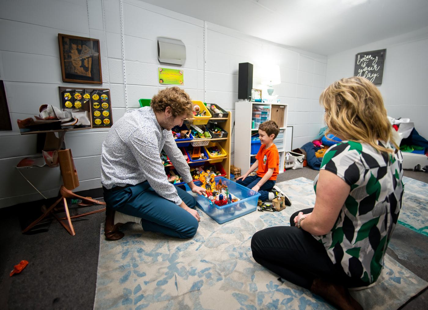 Student in practicum for social work masters at local agency