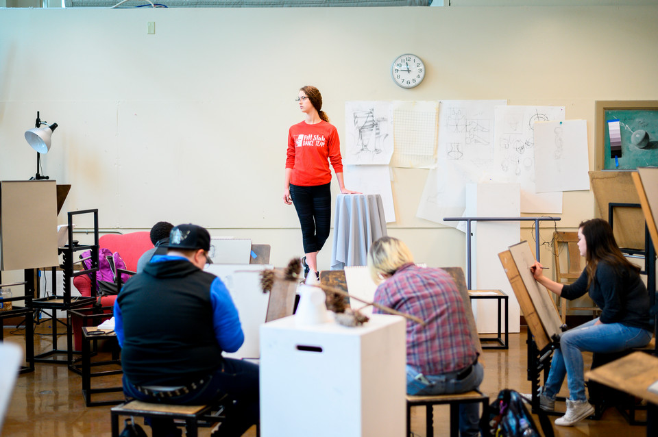 Pitt State Art studio