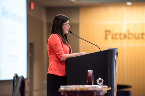 public speaking and presentations in strategic communication emphasis in Communications program at Pittsburg State University