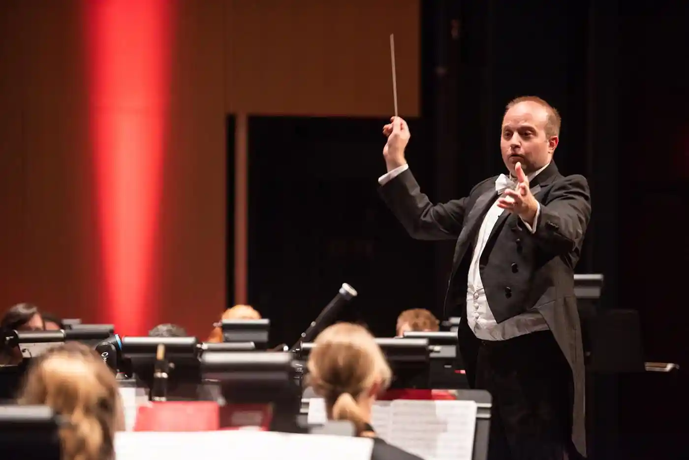 Music conductor at the Bicknell Center