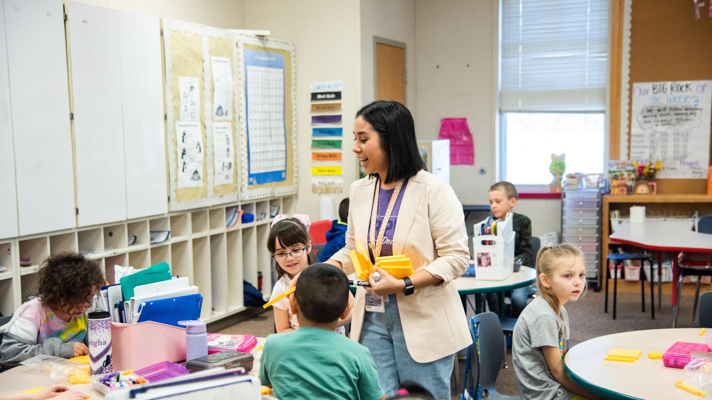 Students earns teaching license for elementary school in Kansas at Pittsburg State